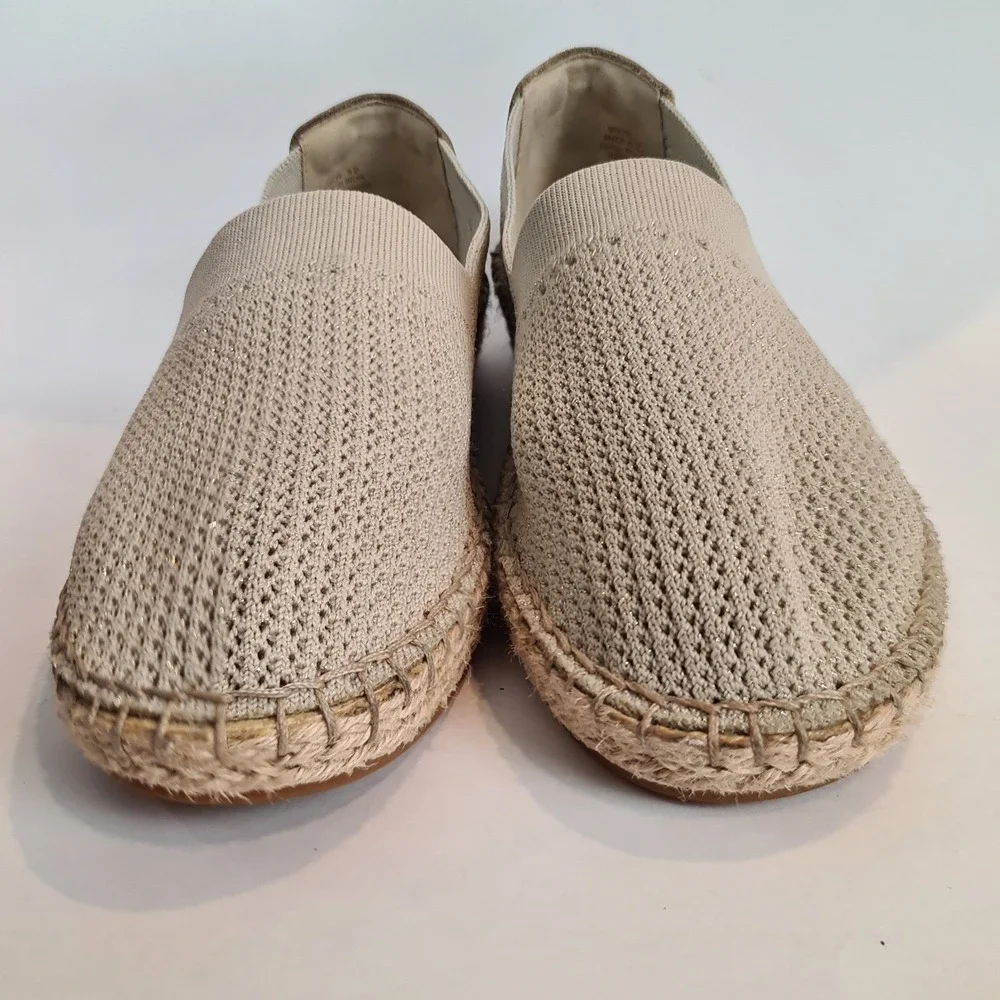 COLE HAAN Cloudfeel Stitchlite Espadrille Loafer Women's Size US‎ 9B Beige Shoes